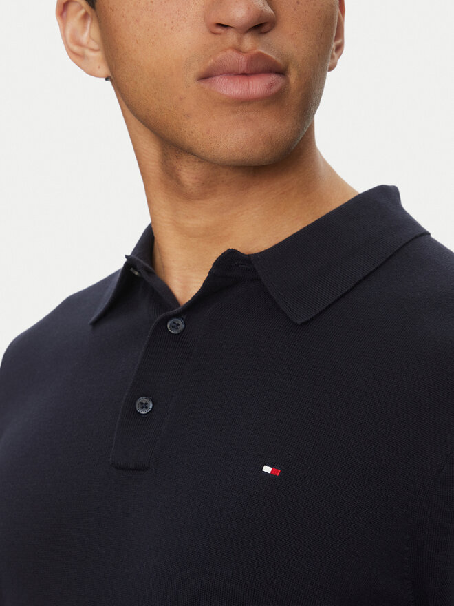 Tommy Hilfiger Tommy Hilfiger Pólóing Essential MW0MW37396 Sötétkék Regular Fit