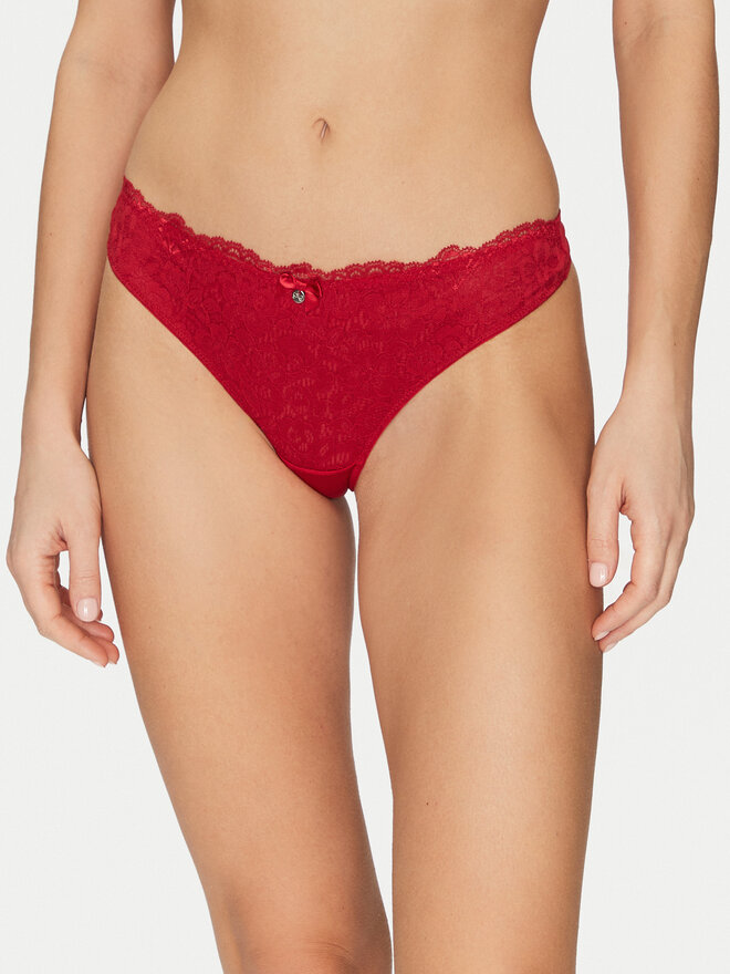 Hunkemöller Hunkemöller Tangice Marine 300261 Rdeča