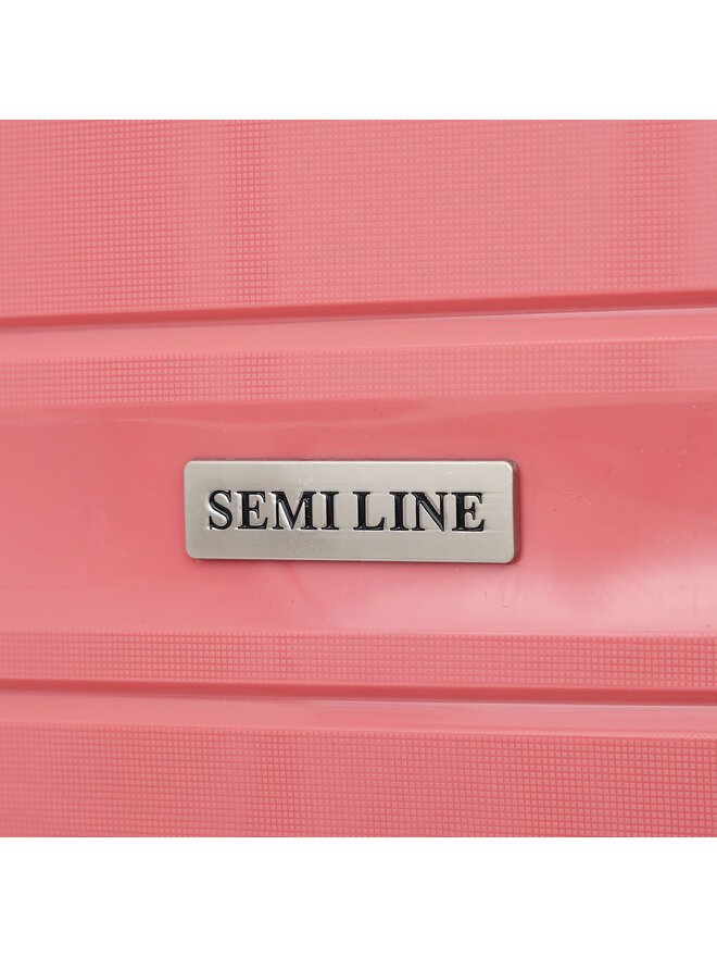 Semi Line Srednji kofer Semi Line T5615-2 Ružičasta