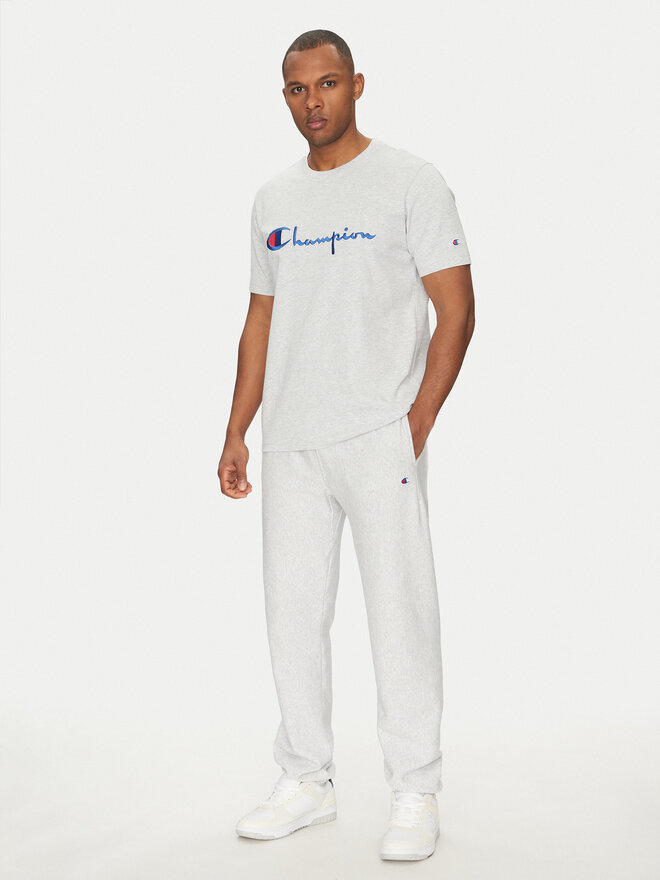 Champion Champion Marškinėliai 221621 Pilka Standard Fit