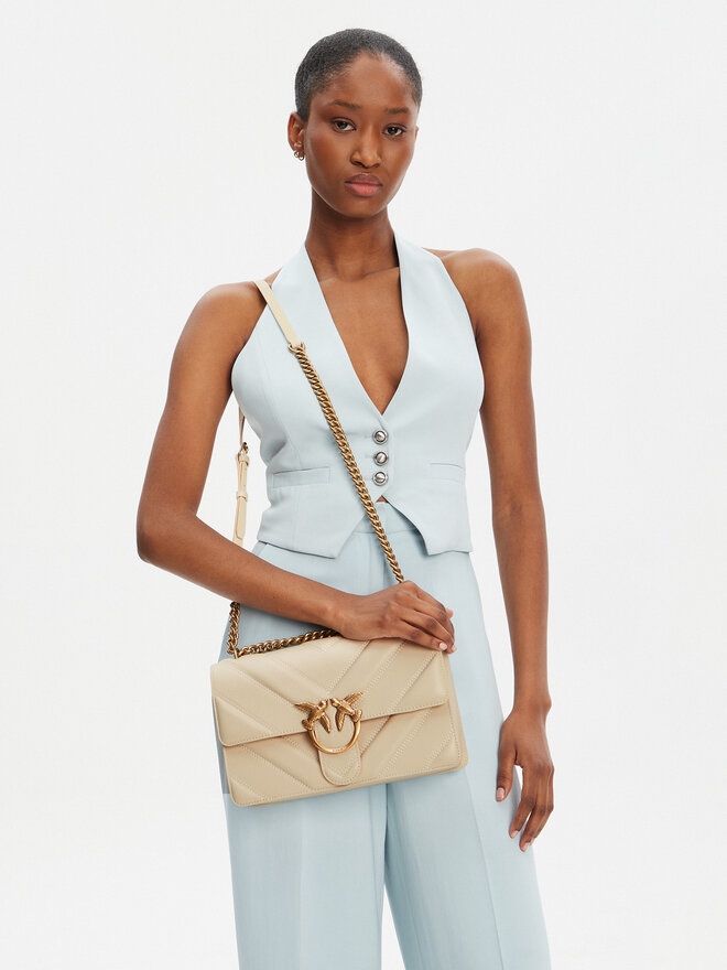 PINKO Сумка PINKO Love One Classic Light Dc PE 25 PLTT 104549 A26Z Écru