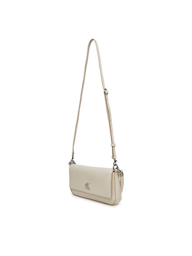 Calvin Klein Jeans Сумка Calvin Klein Jeans Minimal Monogram Shoulder Pouch LV04K3161G Білий
