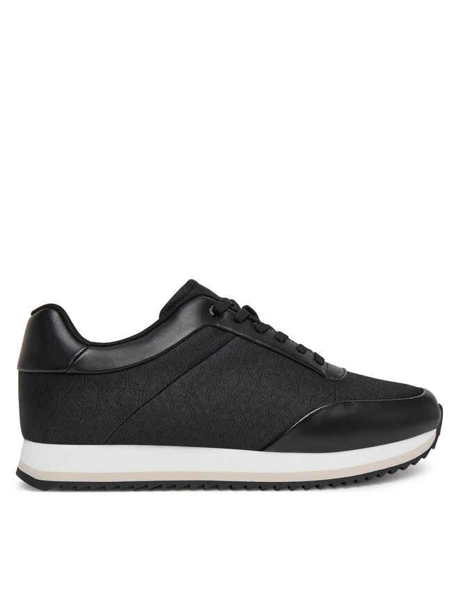 Calvin Klein Laisvalaikio batai Calvin Klein Runner Lace Up - Jacq HW0HW02413 Juoda