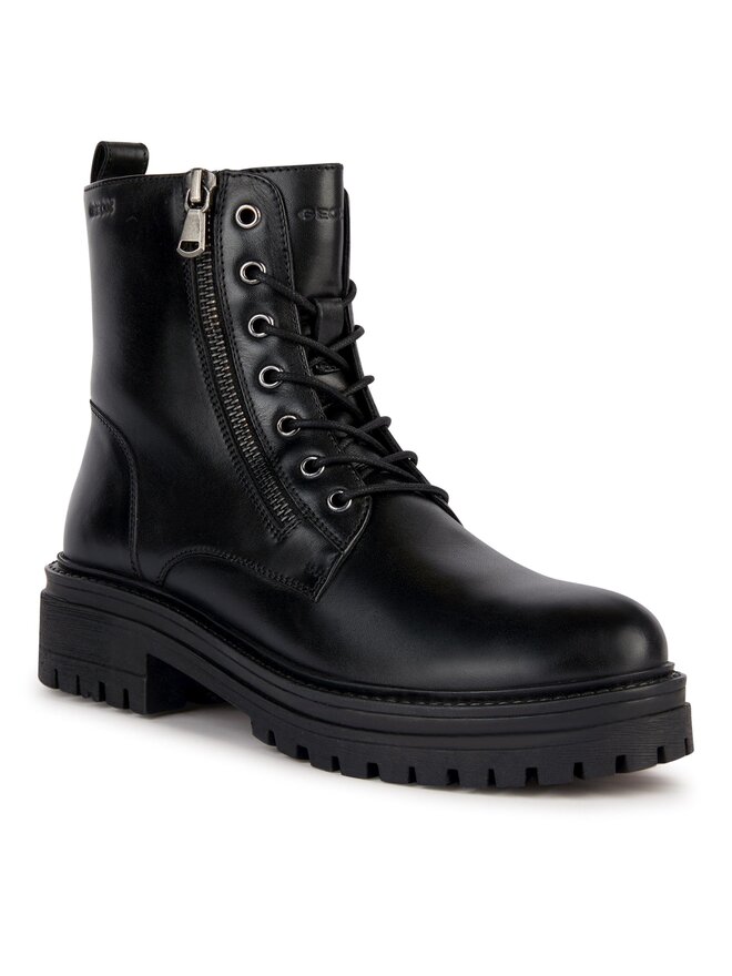 Geox Členková obuv Geox D Iridea D36HRK 00043 C9999 Čierna