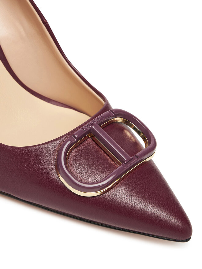 TWINSET High Heels TWINSET 252TCP032 Dunkelrot