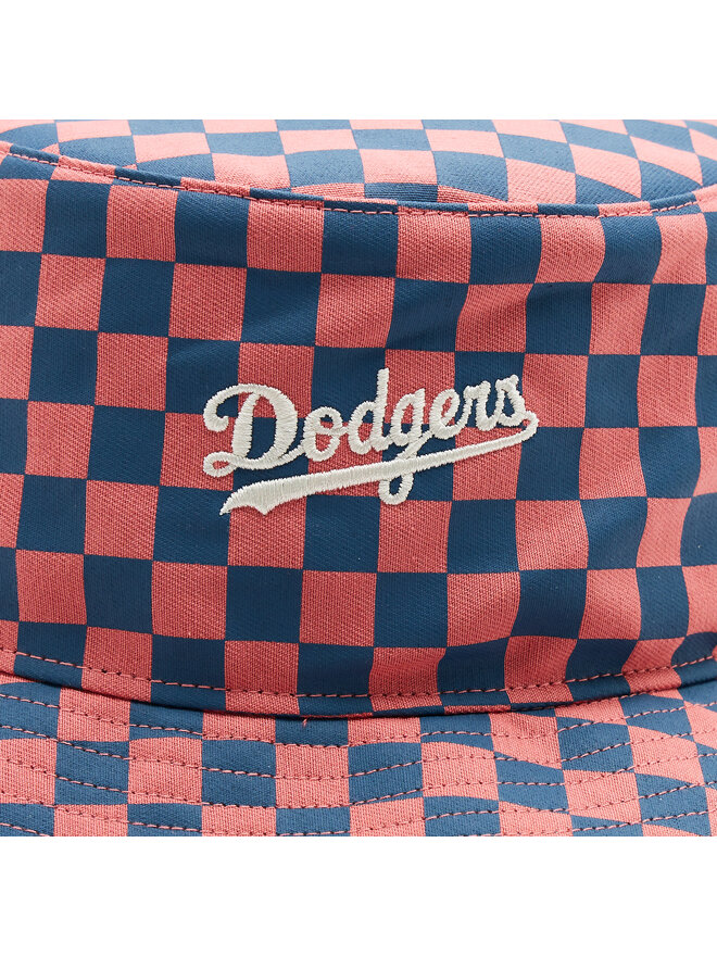 47 Brand Kapelusz 47 Brand MLB Los Angeles Dodgers Check Up Script '47 BUCKET B-CHKBK12GWF-IR Czerwony