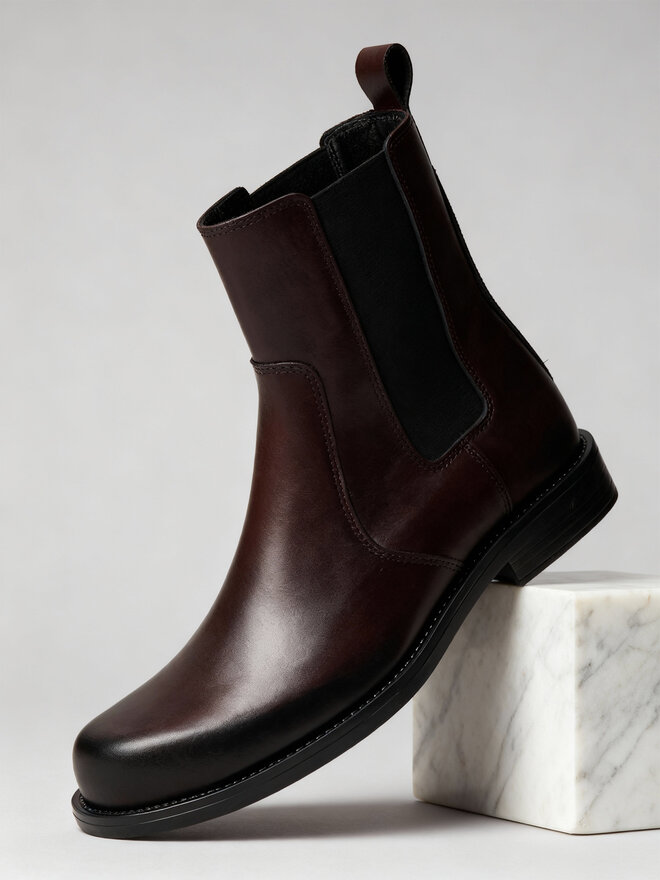 GINO ROSSI Klassische Stiefeletten Gino Rossi C-MASSI-25650 Dunkelrot