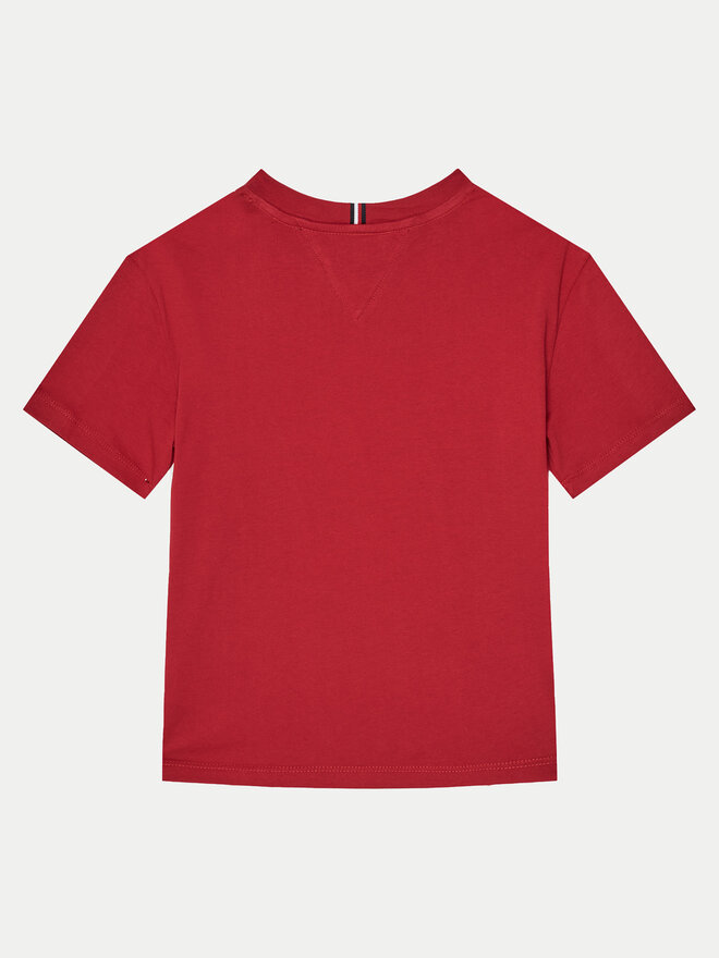 Tommy Hilfiger Tommy Hilfiger Marškinėliai KB0KB09601 S Raudona Regular Fit