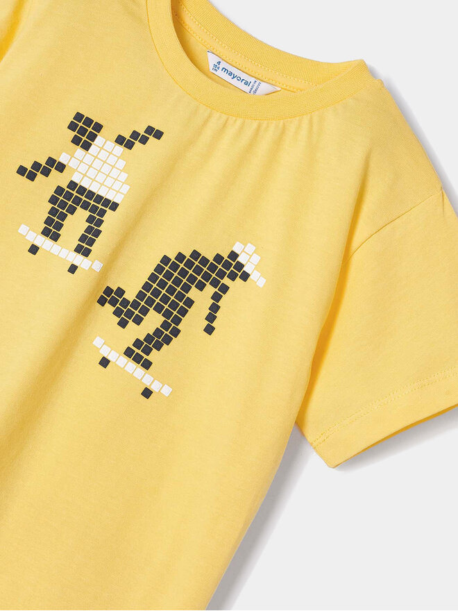 Mayoral Mayoral Camiseta 3013 Amarillo Regular Fit