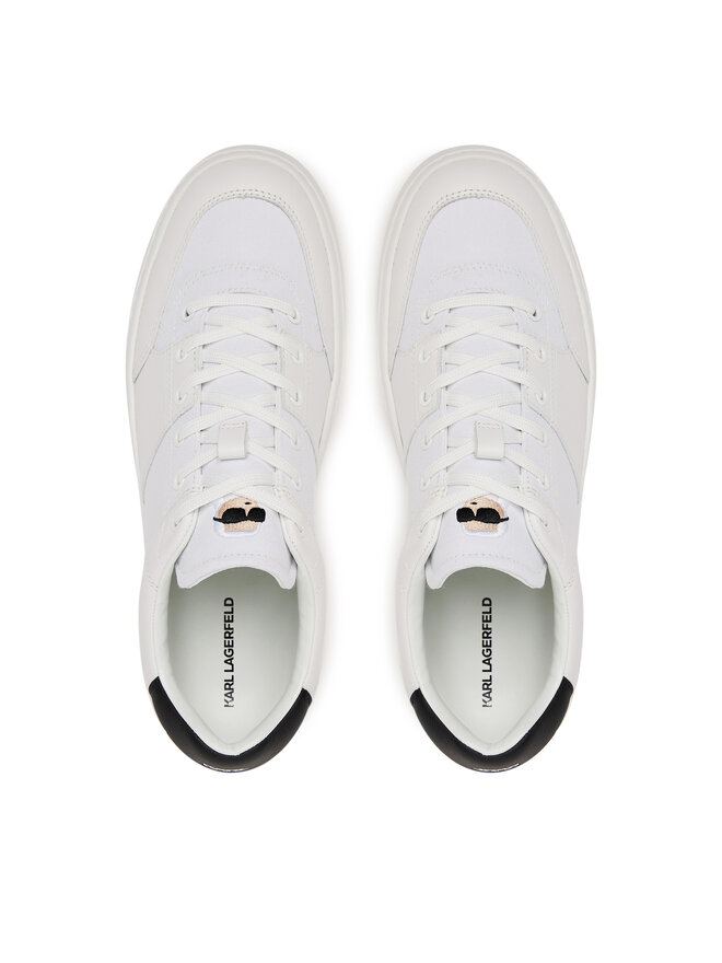 KARL LAGERFELD Sneakersy KARL LAGERFELD KL54025 Biela