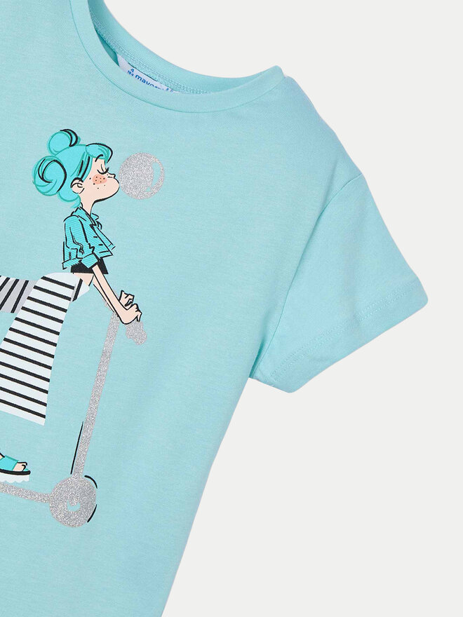 Mayoral Mayoral Футболка 3014 Голубий Regular Fit