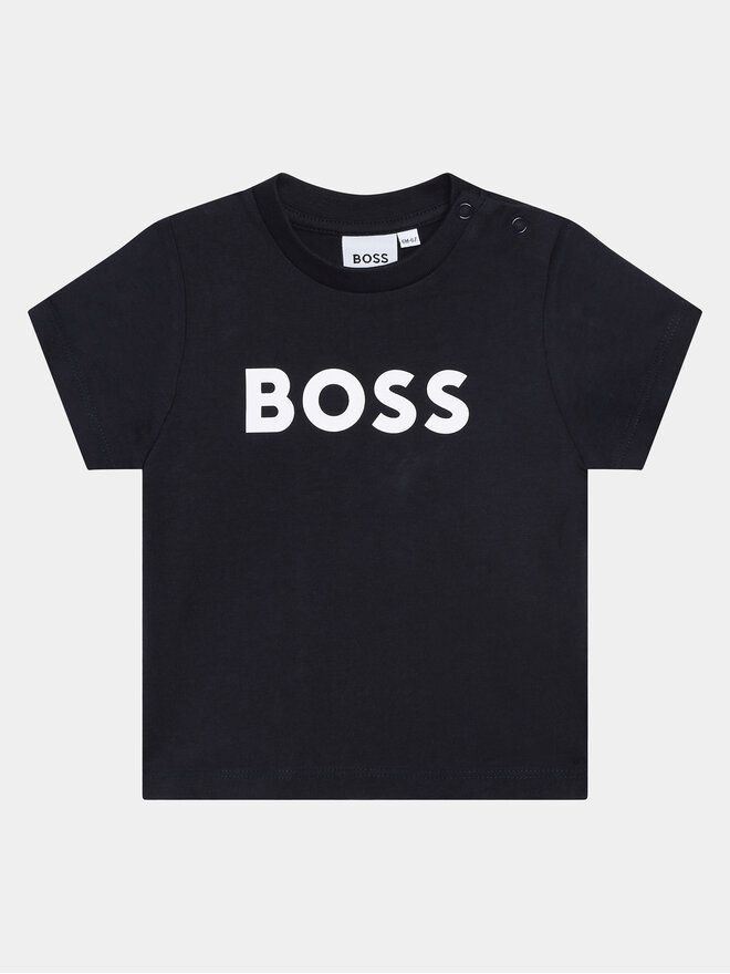 BOSS BOSS Camiseta J05P12 M Azul marino Regular Fit