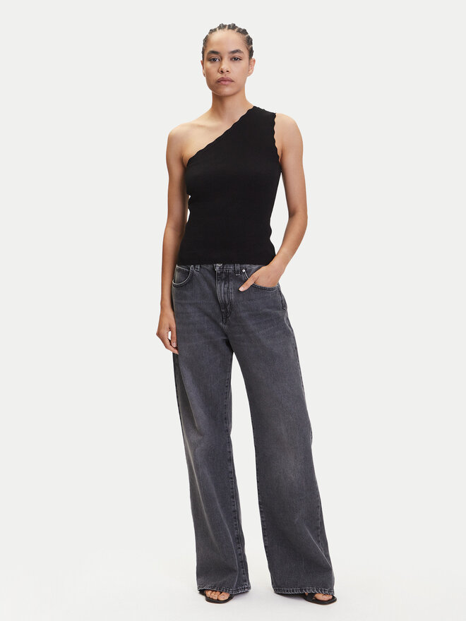 JDY JDY Τοπ Nanna 15351420 Μαύρο Slim Fit