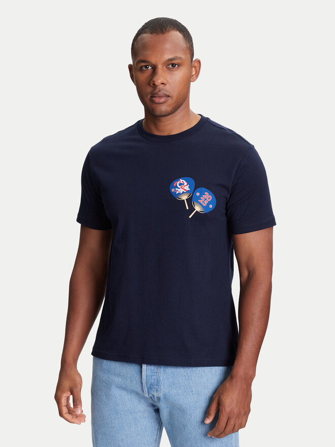 United Colors Of Benetton United Colors Of Benetton T-Shirt 3I1XU1096 Dunkelblau Regular Fit