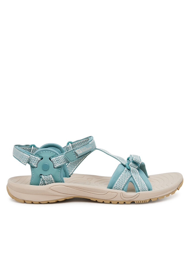 Jack Wolfskin Sandały Jack Wolfskin Lakewood Ride Sandal M 4019041 Turkusowy