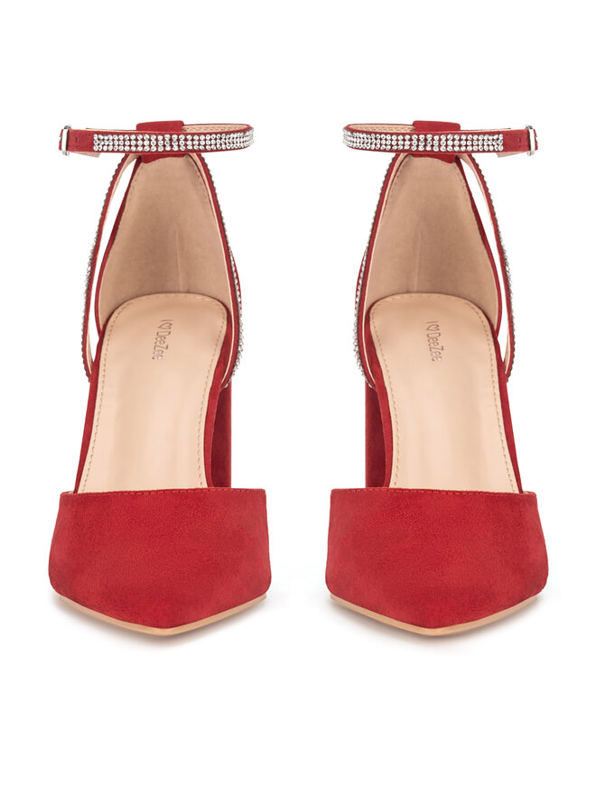 DeeZee Tacones DeeZee WSS20601-01 Rojo