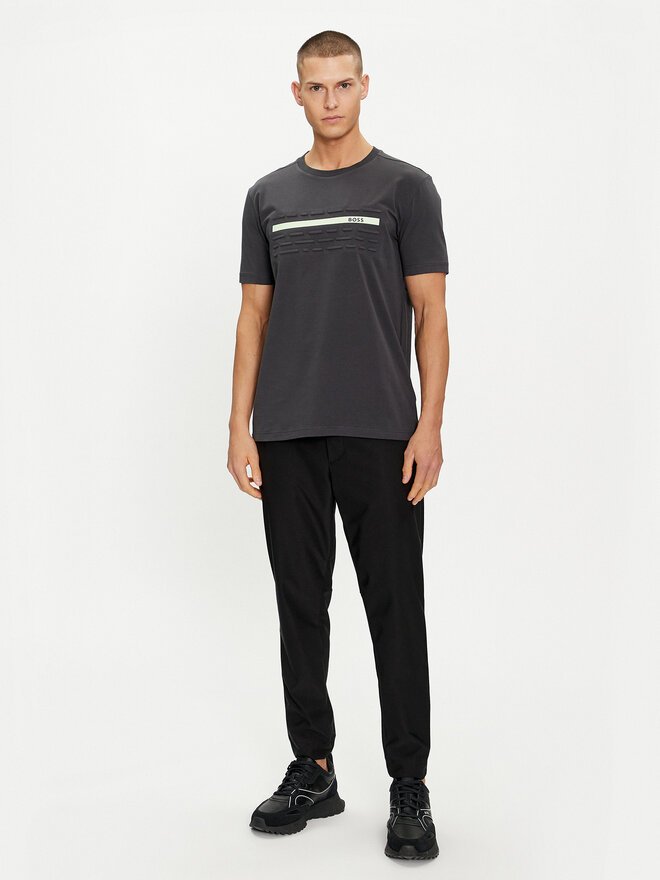 BOSS Boss T-Shirt 50513010 Grau Regular Fit