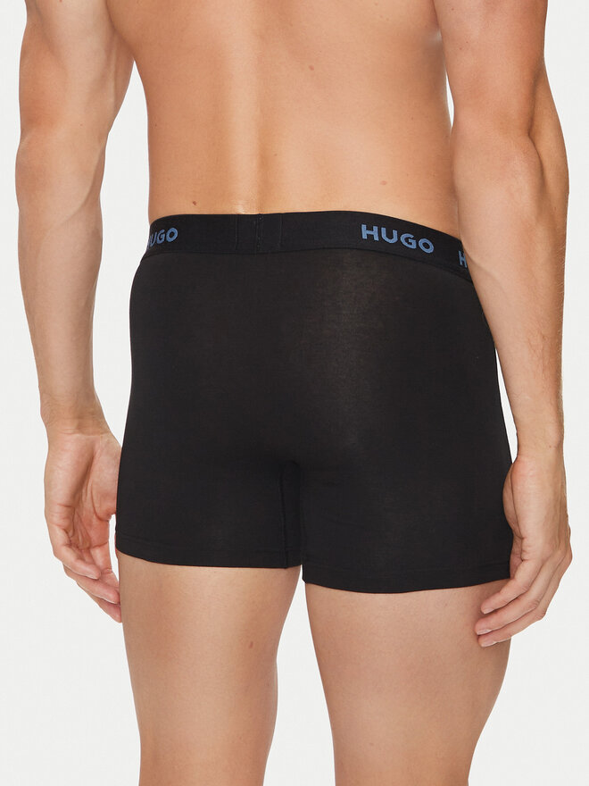 HUGO Hugo 3 darab boxer 50517886 Fekete
