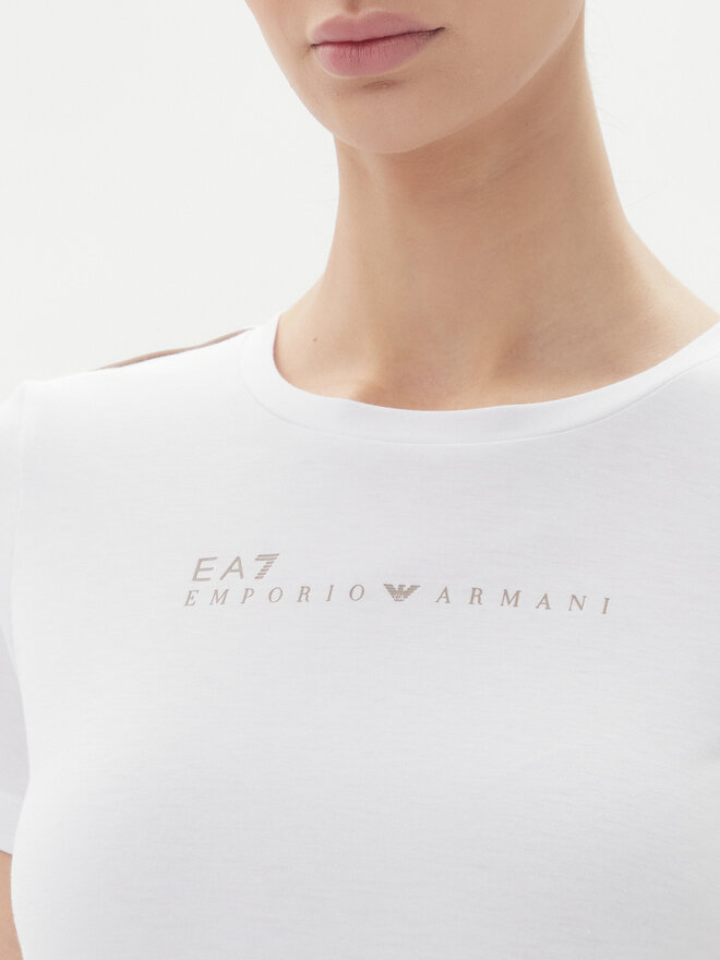 EA7 Emporio Armani EA7 Emporio Armani T-Shirt 7W000274 AF12945 U0002 Weiß Slim Fit