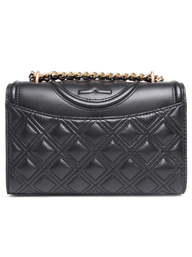 Tory Burch Torebka Tory Burch Flaming Small Convertible Shoulder Bag 75576 Czarny
