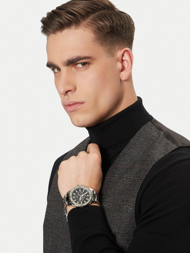 Timex Hodinky Timex Essex Multifunction TW2W79900 Stříbrná