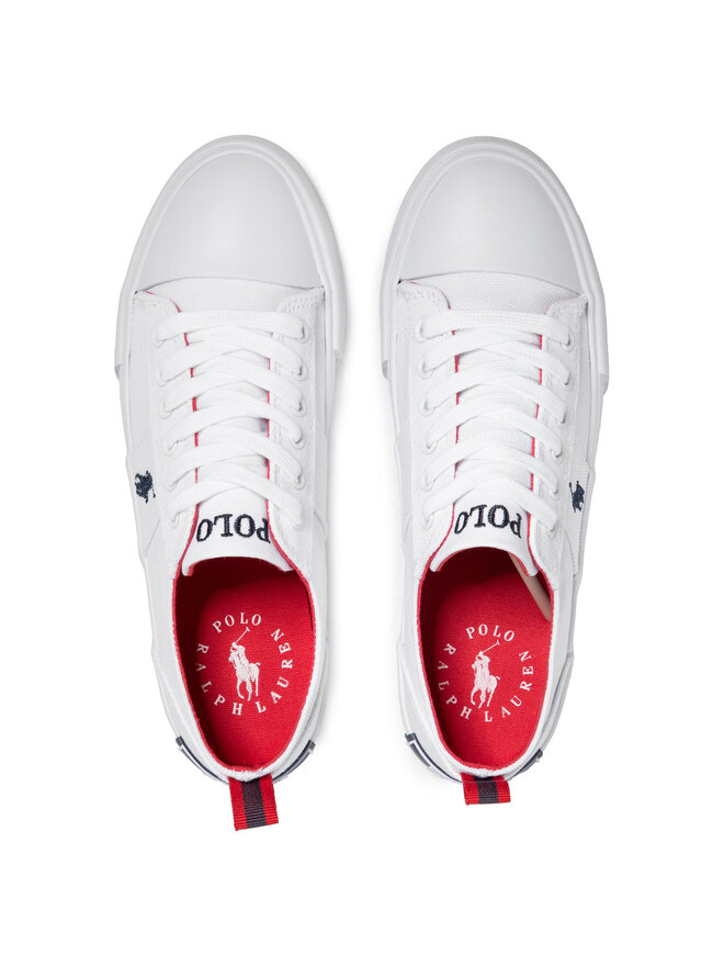 Polo Ralph Lauren Sneakers aus Stoff Polo Ralph Lauren Davy RF102996 Weiß