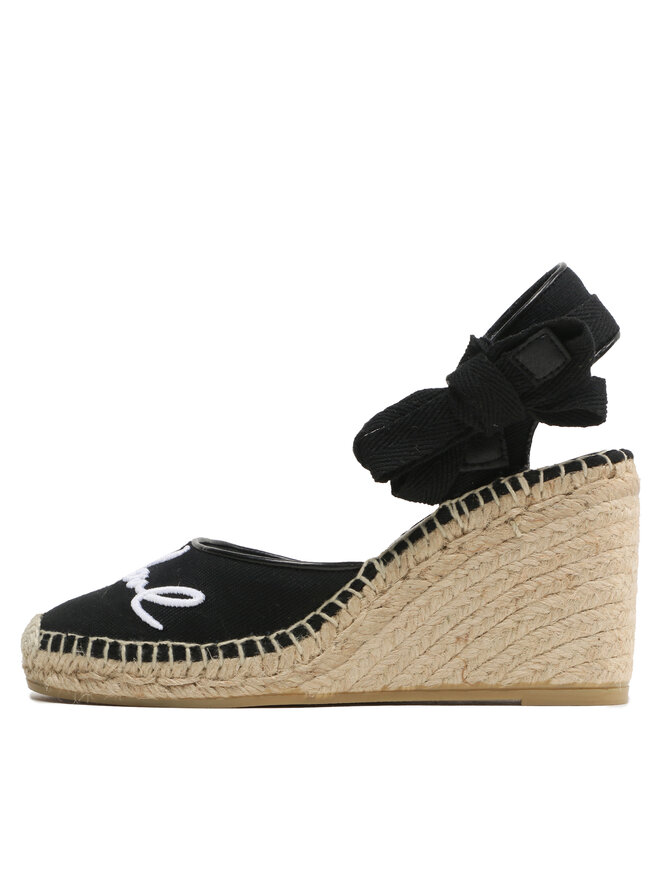 KARL LAGERFELD Еспадрили KARL LAGERFELD KL32223 Черен