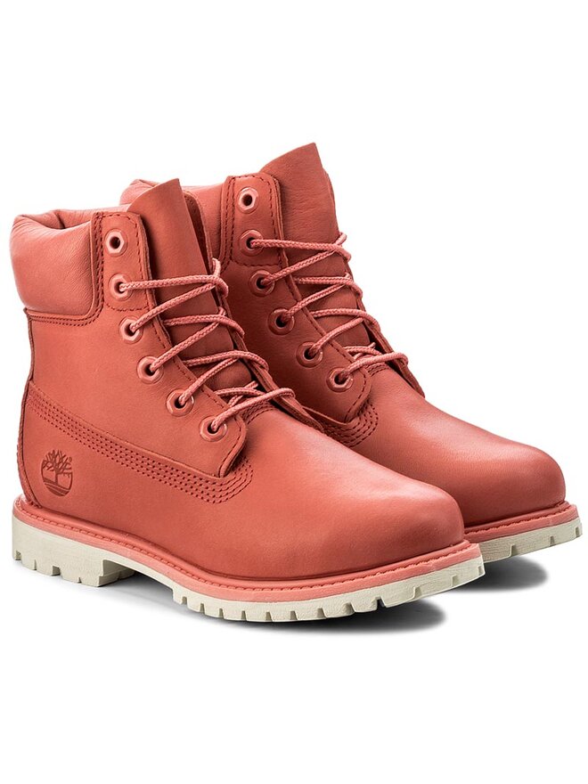 Coral timberland boots online