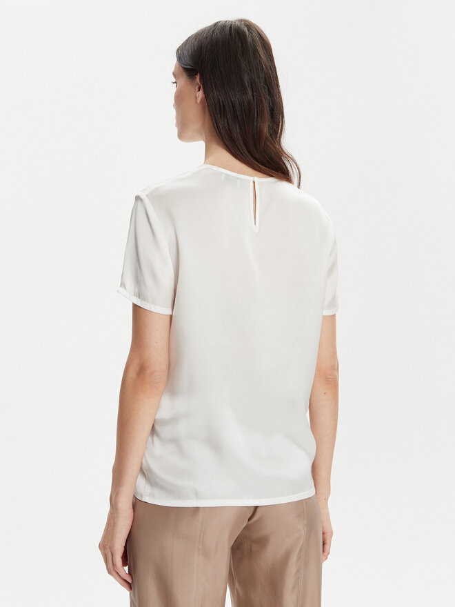 Marella Marella Camiseta Hobby 2413111161 Blanco Regular Fit