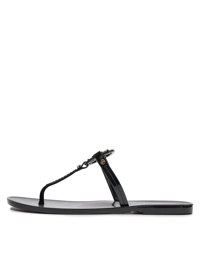 Tory Burch Japonki Tory Burch Mini Miller Flat Thong 51148678 Czarny