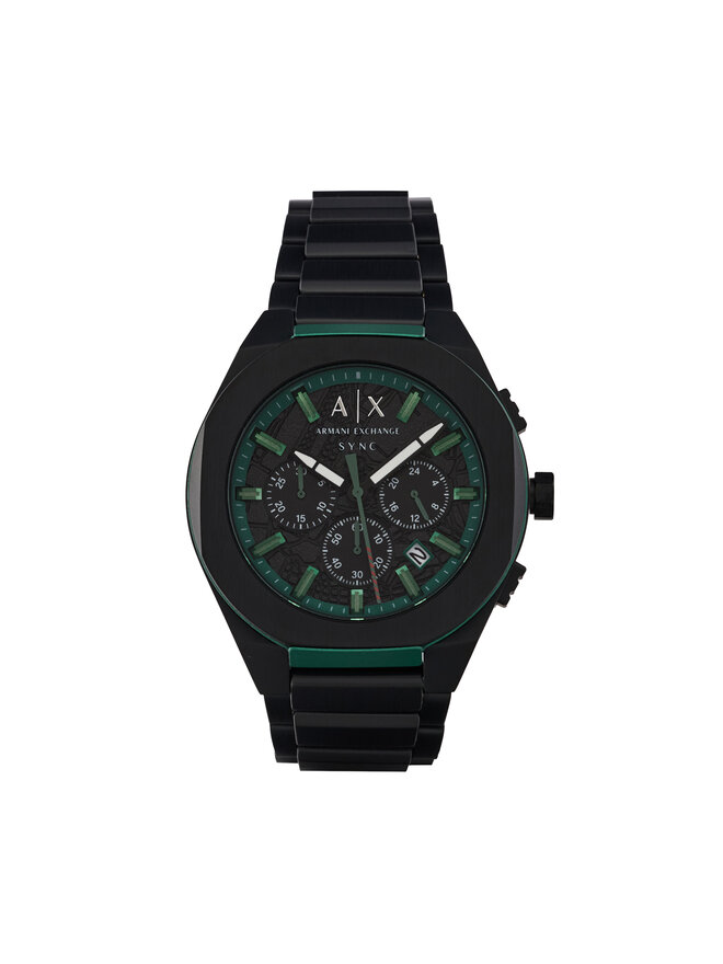 Armani Exchange Годинник Armani Exchange Sync AX4294 Чорний