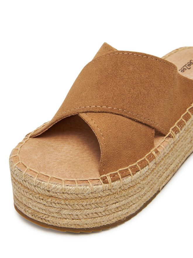 DeeZee Espadrilky DeeZee 42422 Hnedá