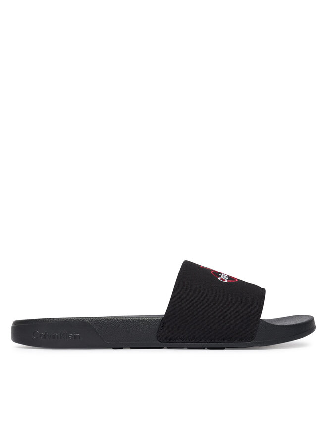 Calvin Klein Pantoletten Calvin Klein Ess Slide Cv YM0YM01393 Schwarz