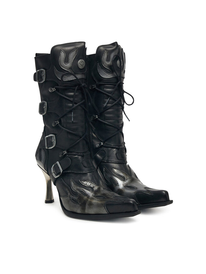 NEW ROCK Stiefeletten NEW ROCK M-9591-S3 Schwarz