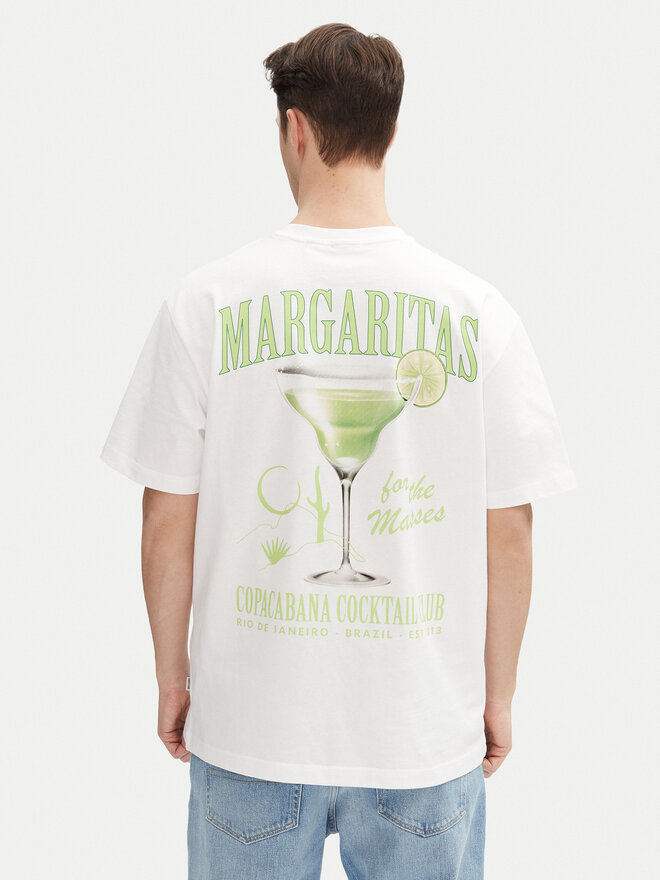Only & Sons Only & Sons T-Shirt Cabana 22034380 Weiß Relaxed Fit