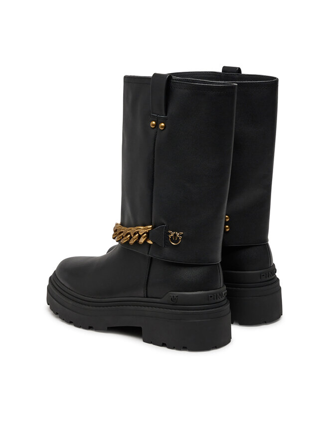 PINKO Stiefeletten PINKO Mia 12 SD0145P001 Schwarz