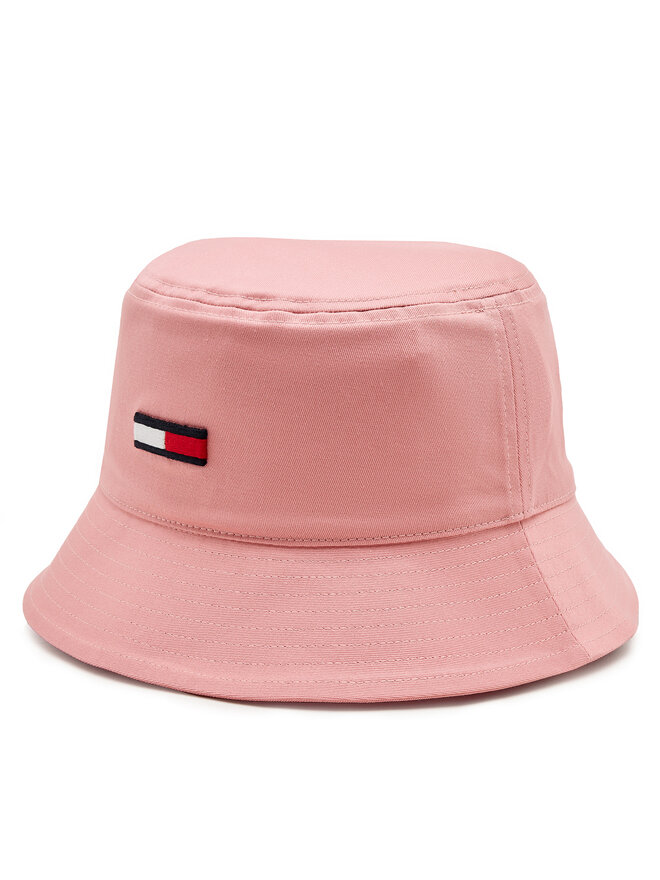 Tommy Jeans Hut Tommy Jeans Tjw Elongated Flag Bucket Hat AW0AW16381 Rosa