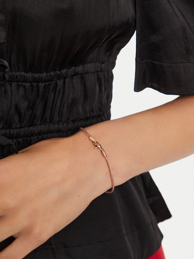 Daniel Wellington Pulsera Daniel Wellington Perfect Pair DW00400671 Baño de oro rosa