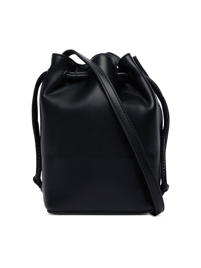 Calvin Klein Handtasche Calvin Klein Bold Ck Mini Bucket Crossbody LV04F3870G Schwarz