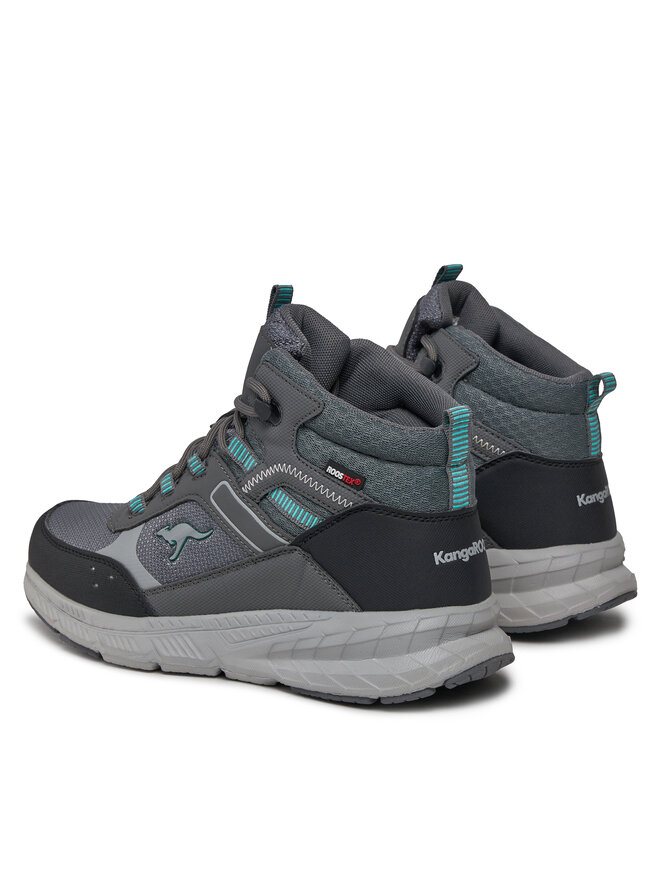 KangaRoos Schnürstiefeletten KangaRoos K-UO Take Mid RTX 81141-000-2185 Grau