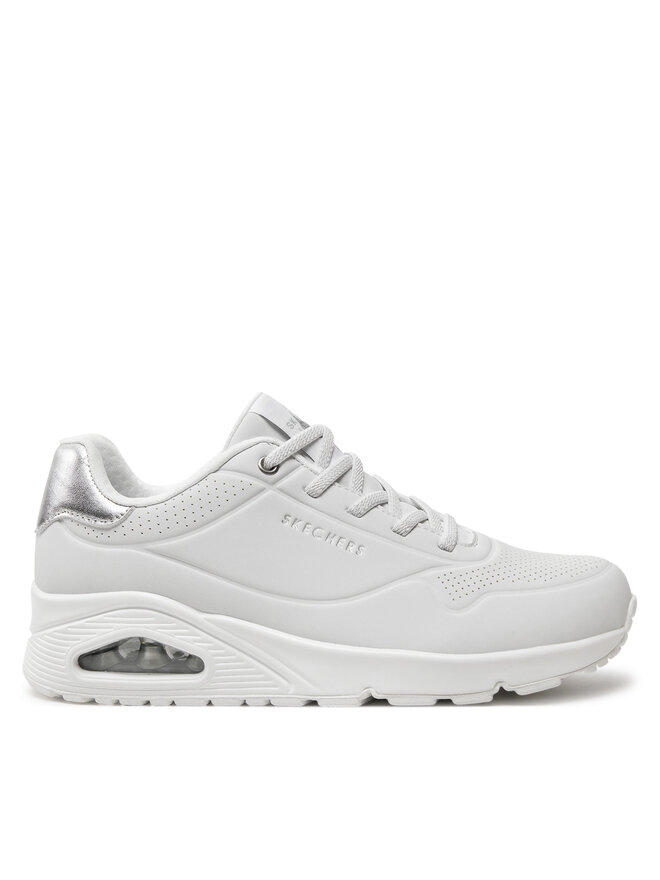Skechers Сникърси Skechers Uno Shimmer Away 155196/WSL Бял
