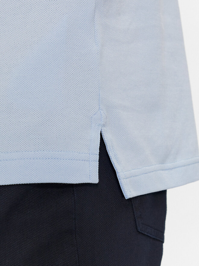 Tommy Hilfiger Tommy Hilfiger Поло 1985 MW0MW17771 Блакитний Slim Fit