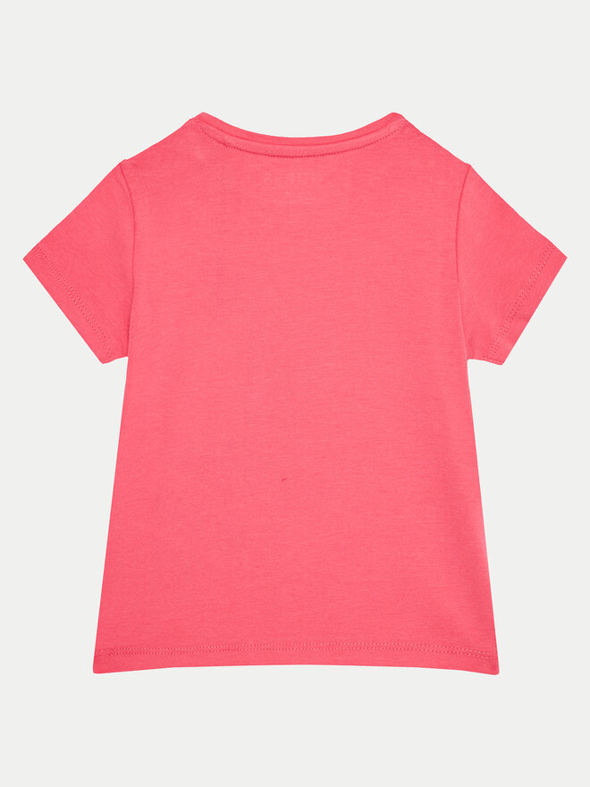 Guess Guess Póló K4BI01 J1314 Rózsaszín Regular Fit