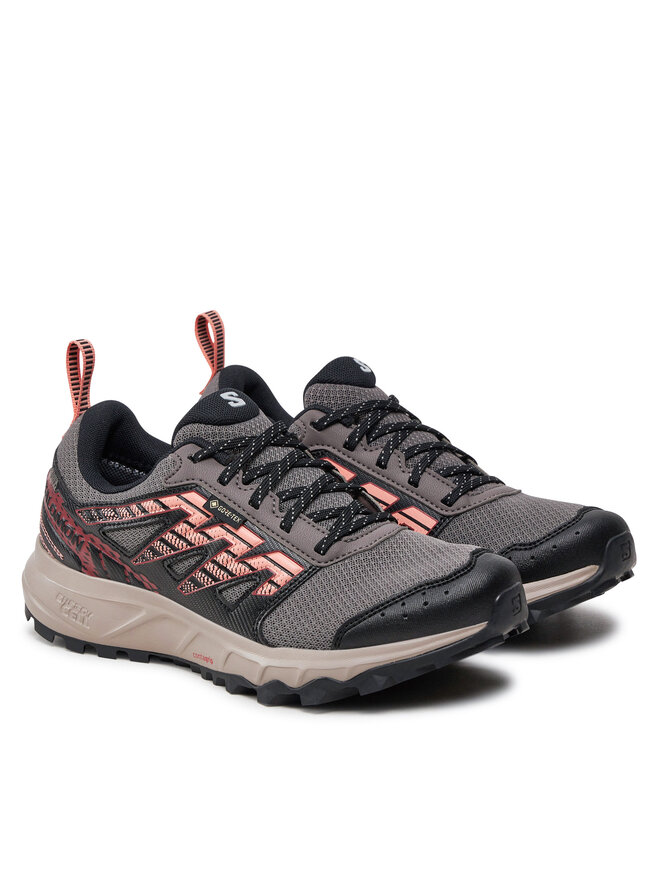 Salomon Buty do biegania Salomon Wander Gore-Tex L47291400 Czarny