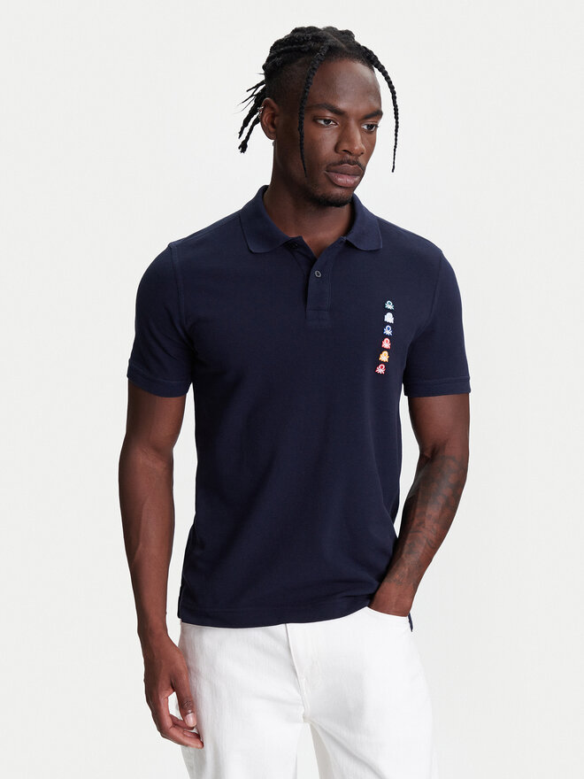United Colors Of Benetton United Colors Of Benetton Poloshirt 3089U302J Dunkelblau Regular Fit