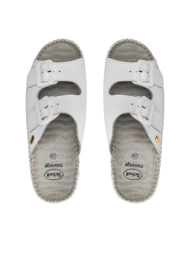 Scholl Чехли Scholl Weekend F20067 1065 360 Бял