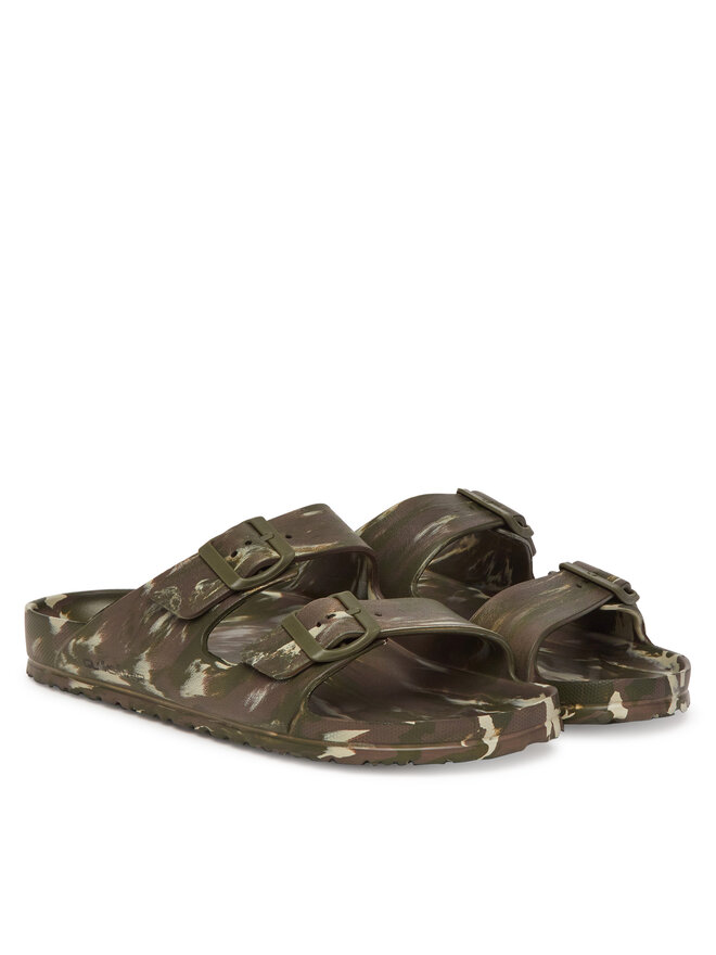 Quiksilver Klapki Quiksilver Embark AQYL101380 Zielony