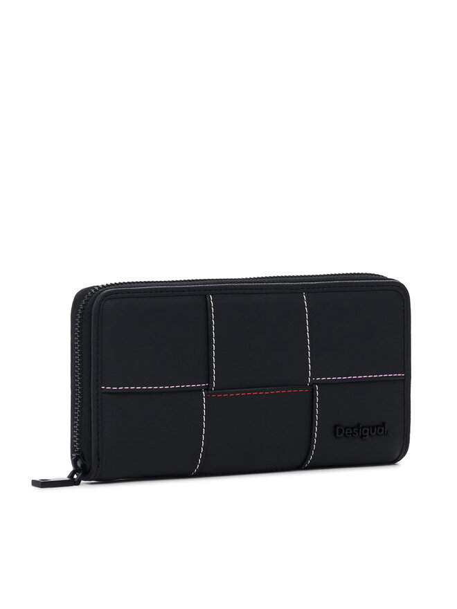 Desigual Große Damen Geldbörse Desigual 25SAYP47 Schwarz