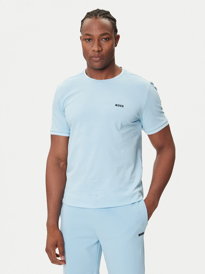 BOSS BOSS Camiseta Taul 50521245 Celeste Regular Fit