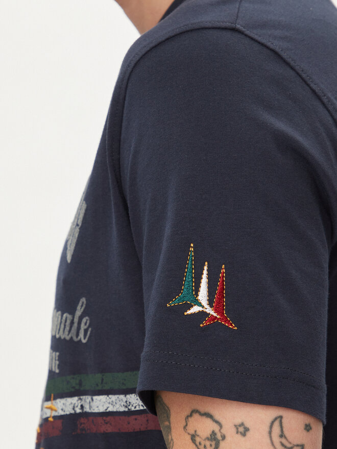 Aeronautica Militare Aeronautica Militare Póló 241TS2216J641 Sötétkék Regular Fit